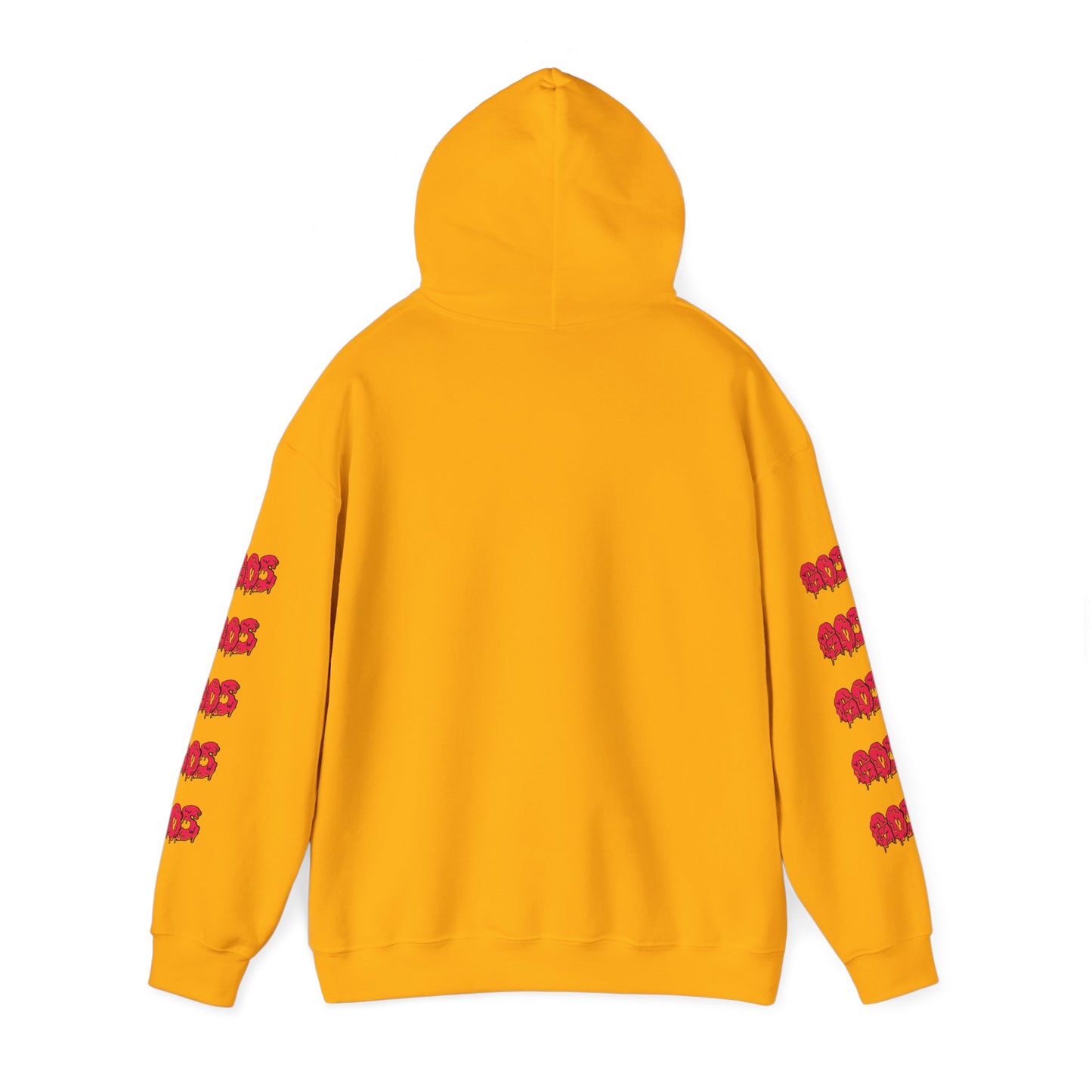 GOS SLIME yellow/red FULL SLEEVE Unisex Hooded Sweatshirt