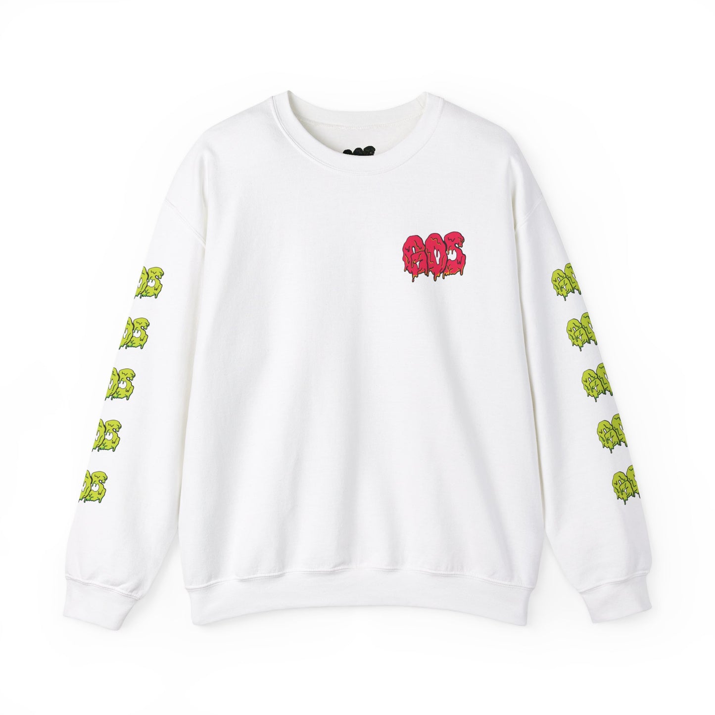 GOS SLIME red/acid green FULL SLEEVE unisex sweatshirt