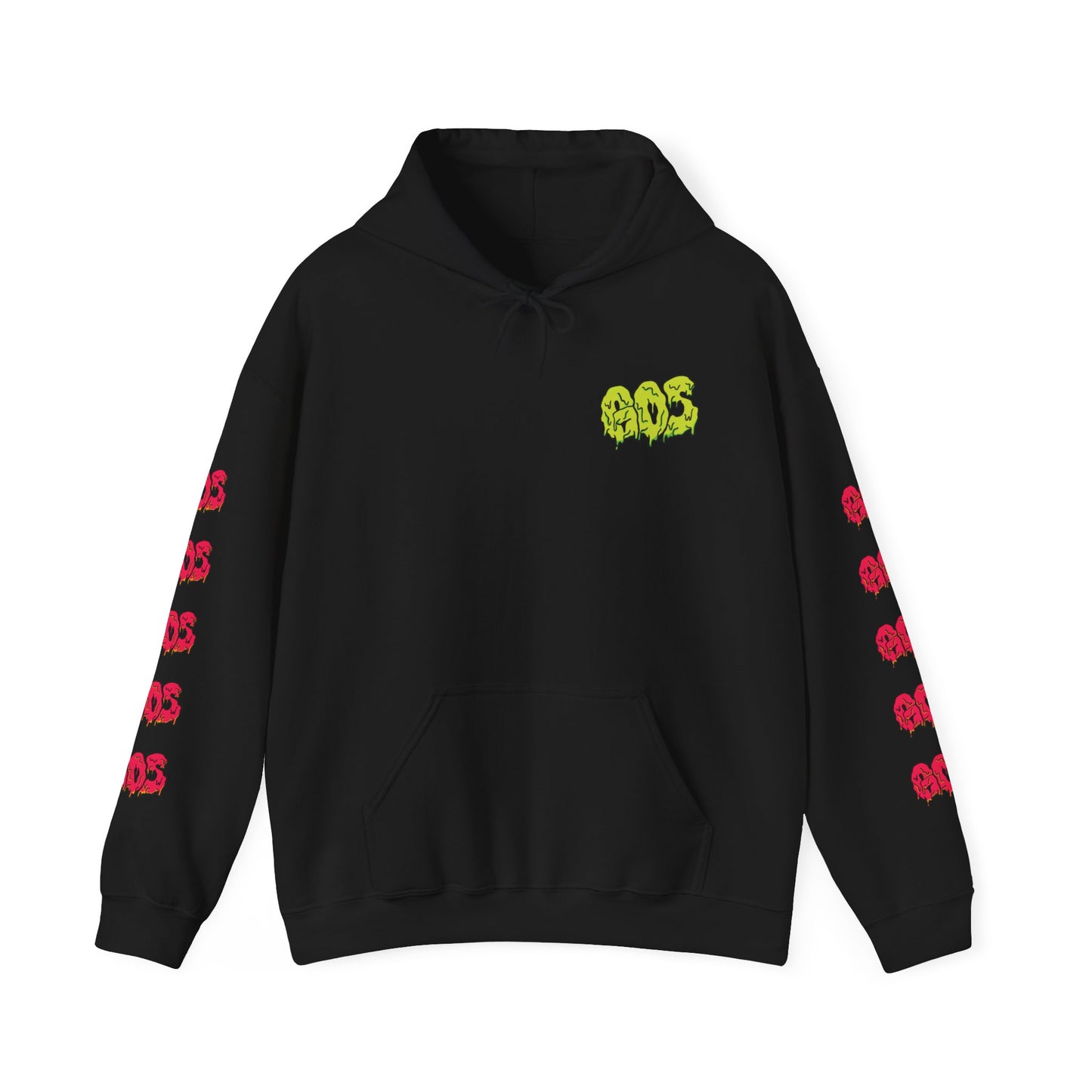 GOS SLIME yellow/red FULL SLEEVE Unisex Hooded Sweatshirt