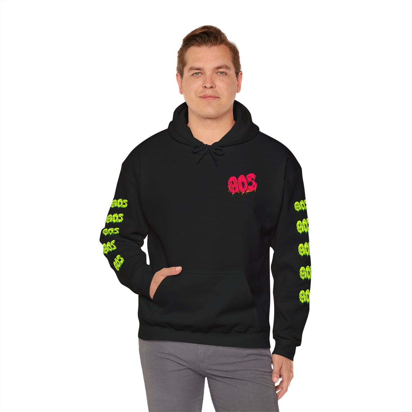 GOS SLIME red/yellow FULL SLEEVE Unisex Hooded Sweatshirt