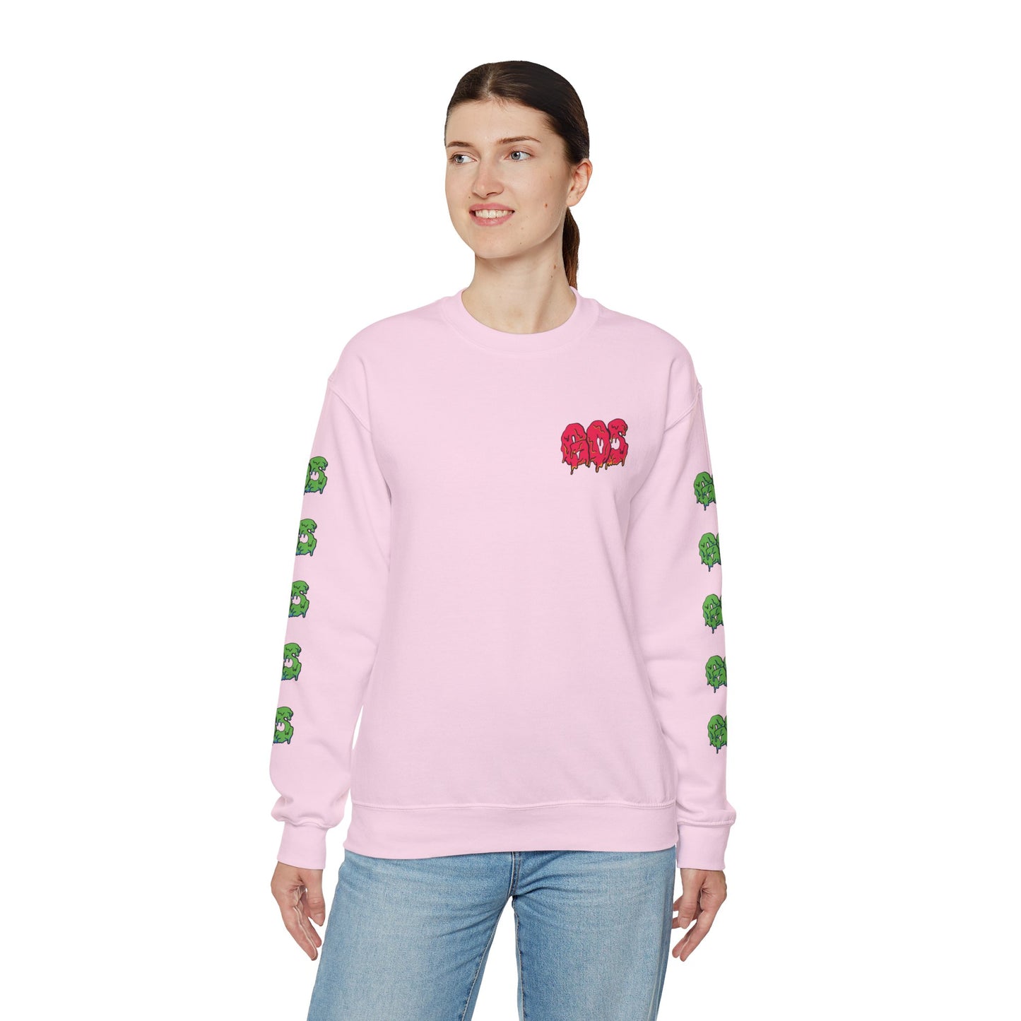 GOS SLIME red/green FULL SLEEVE unisex sweatshirt