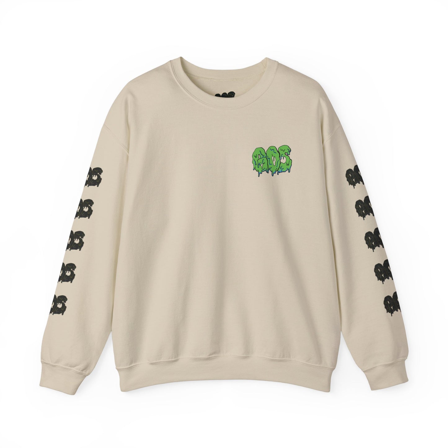 GOS SLIME green/black FULL SLEEVE unisex sweatshirt