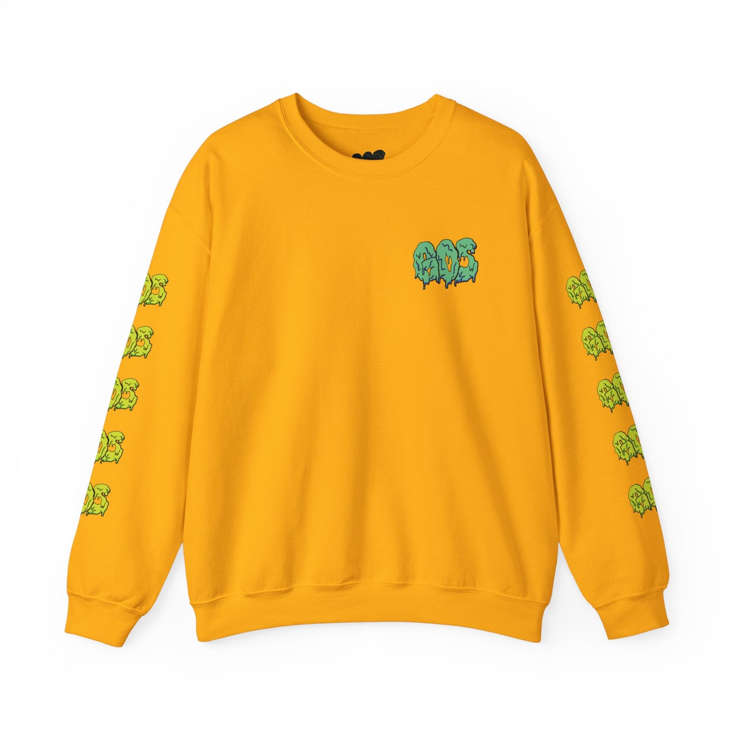 GOS SLIME aqua/acid green FULL SLEEVE unisex sweatshirt