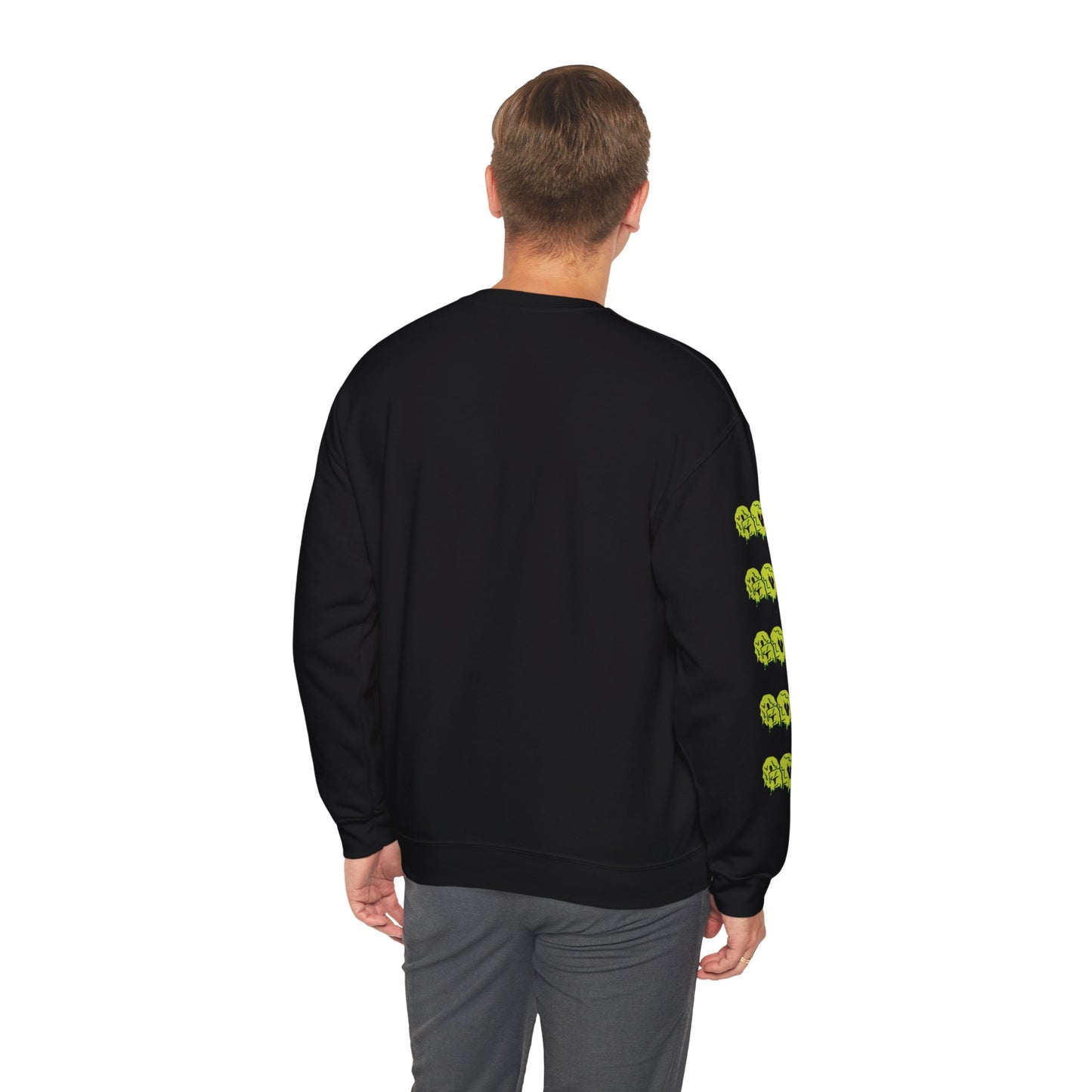 GOS SLIME green/acid green FULL SLEEVE unisex sweatshirt