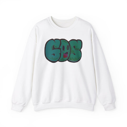 GOS SMILE dark cyan unisex sweatshirt