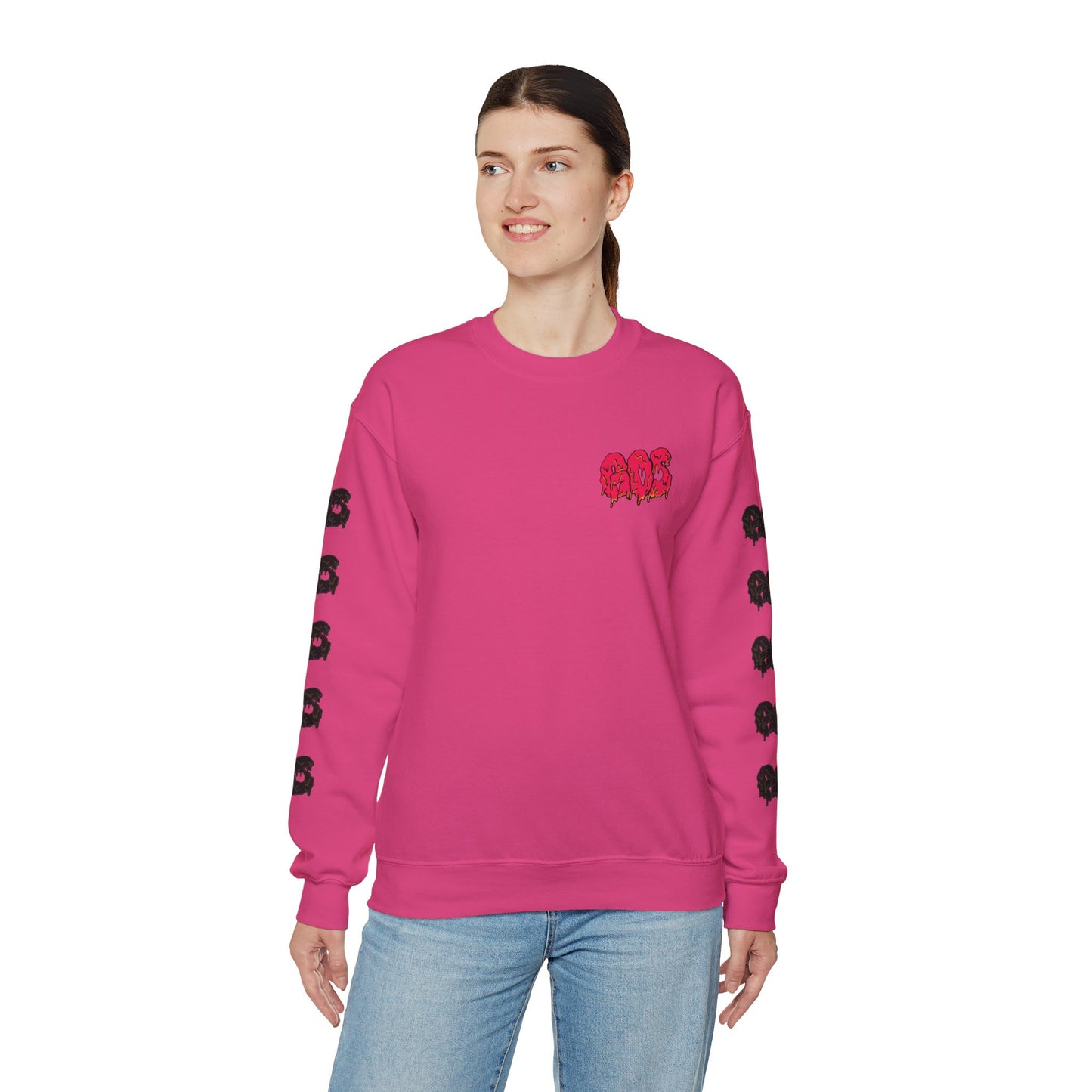 GOS SLIME red/black FULL SLEEVE unisex sweatshirt