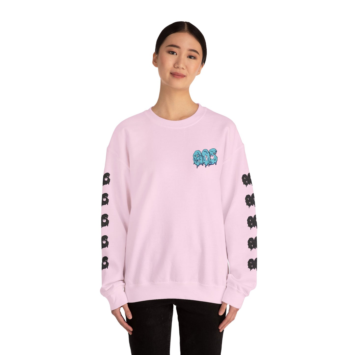 GOS SLIME blue/black FULL SLEEVE unisex sweatshirt