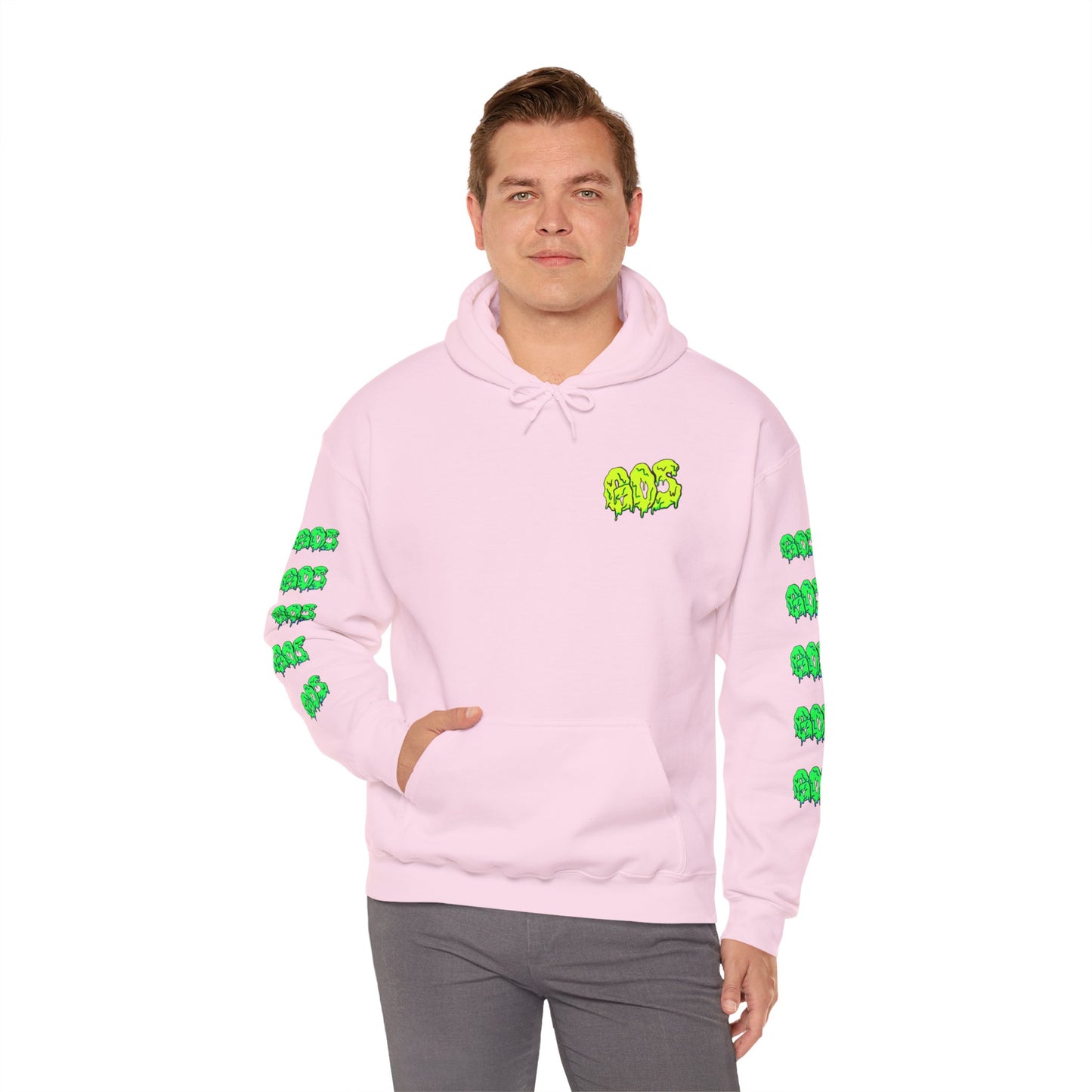 GOS SLIME yellow/green FULL SLEEVE Unisex Hooded Sweatshirt