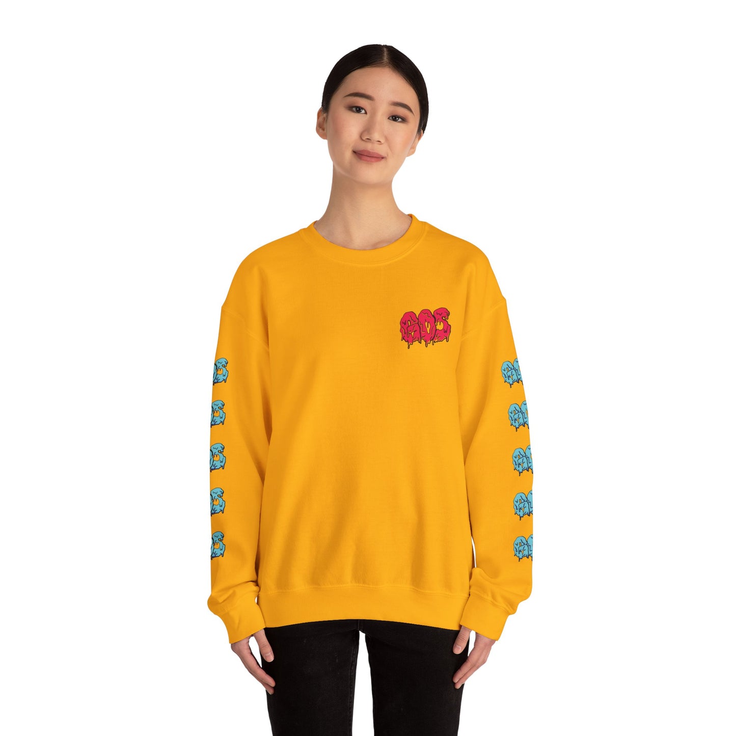 GOS SLIME red/blue FULL SLEEVE unisex sweatshirt