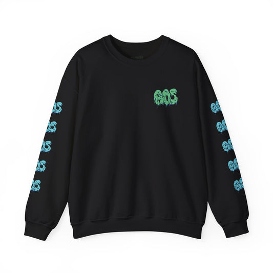 GOS SLIME aqua/blue FULL SLEEVE unisex sweatshirt