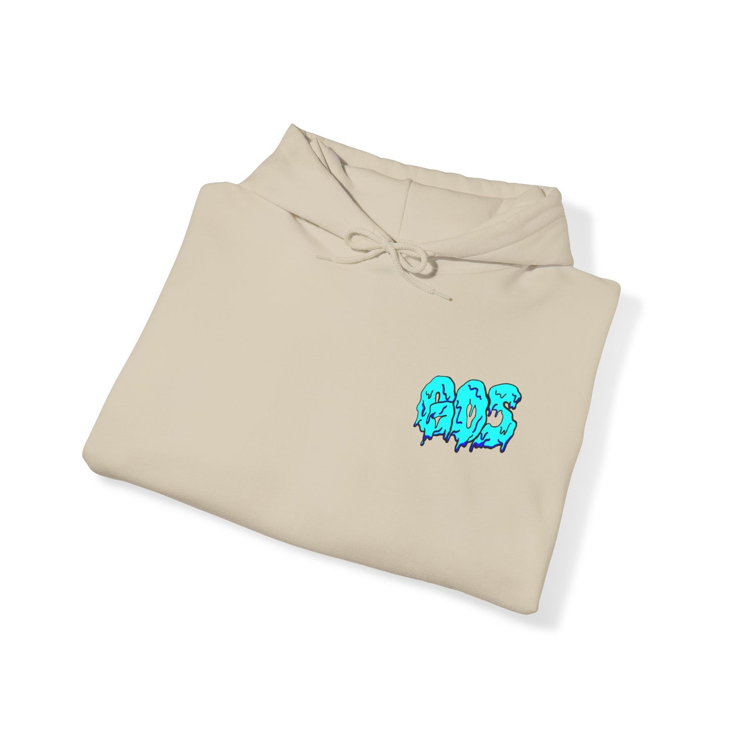 GOS SLIME blue/yellow FULL SLEEVE Unisex Hooded Sweatshirt