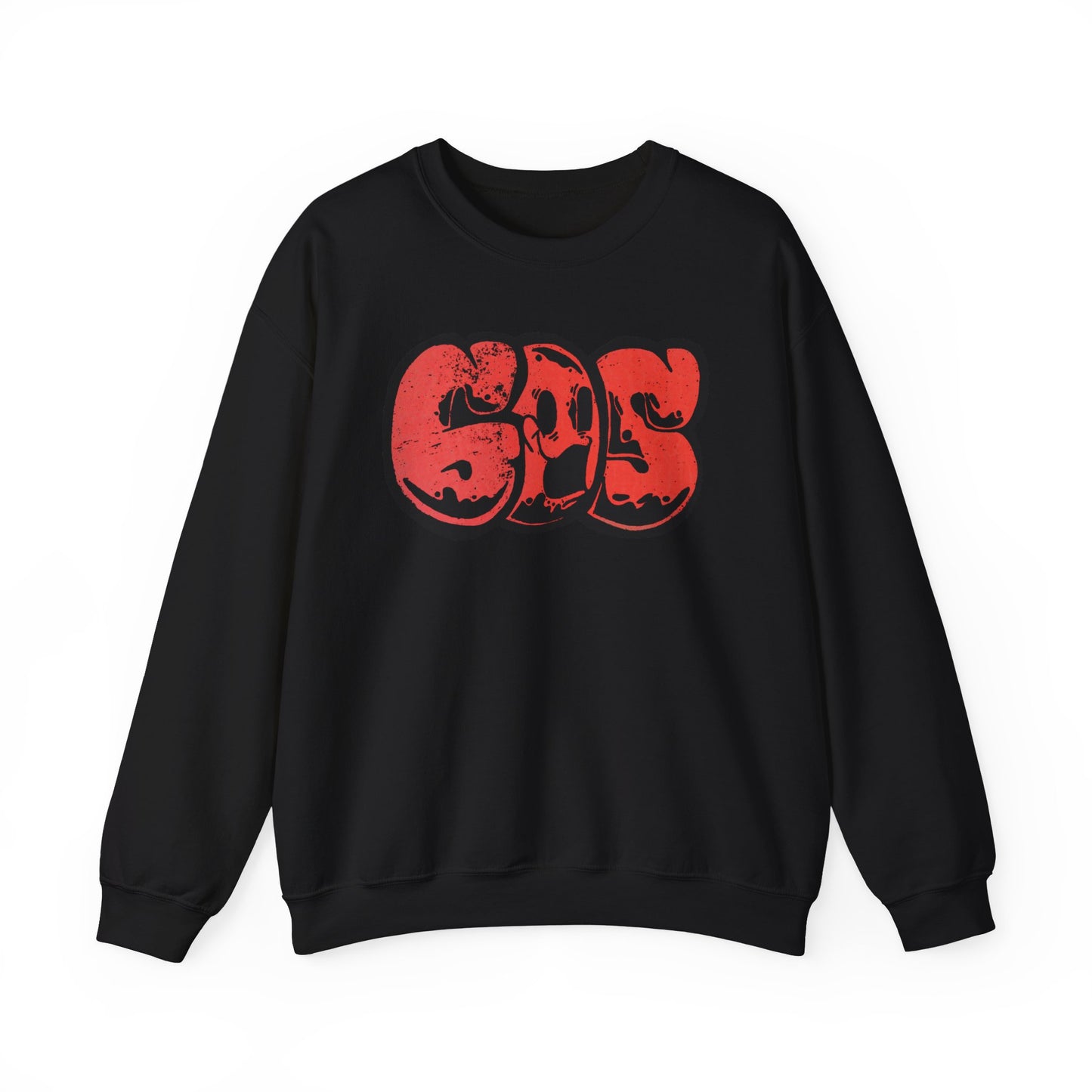 GOS SMILE unisex sweatshirt bordeaux red Unisex