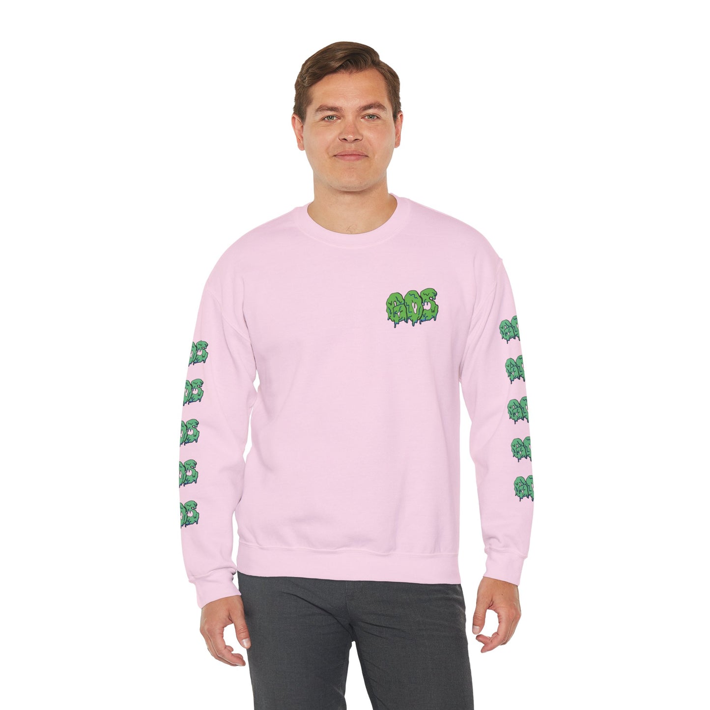 GOS SLIME green/aqua FULL SLEEVE unisex sweatshirt