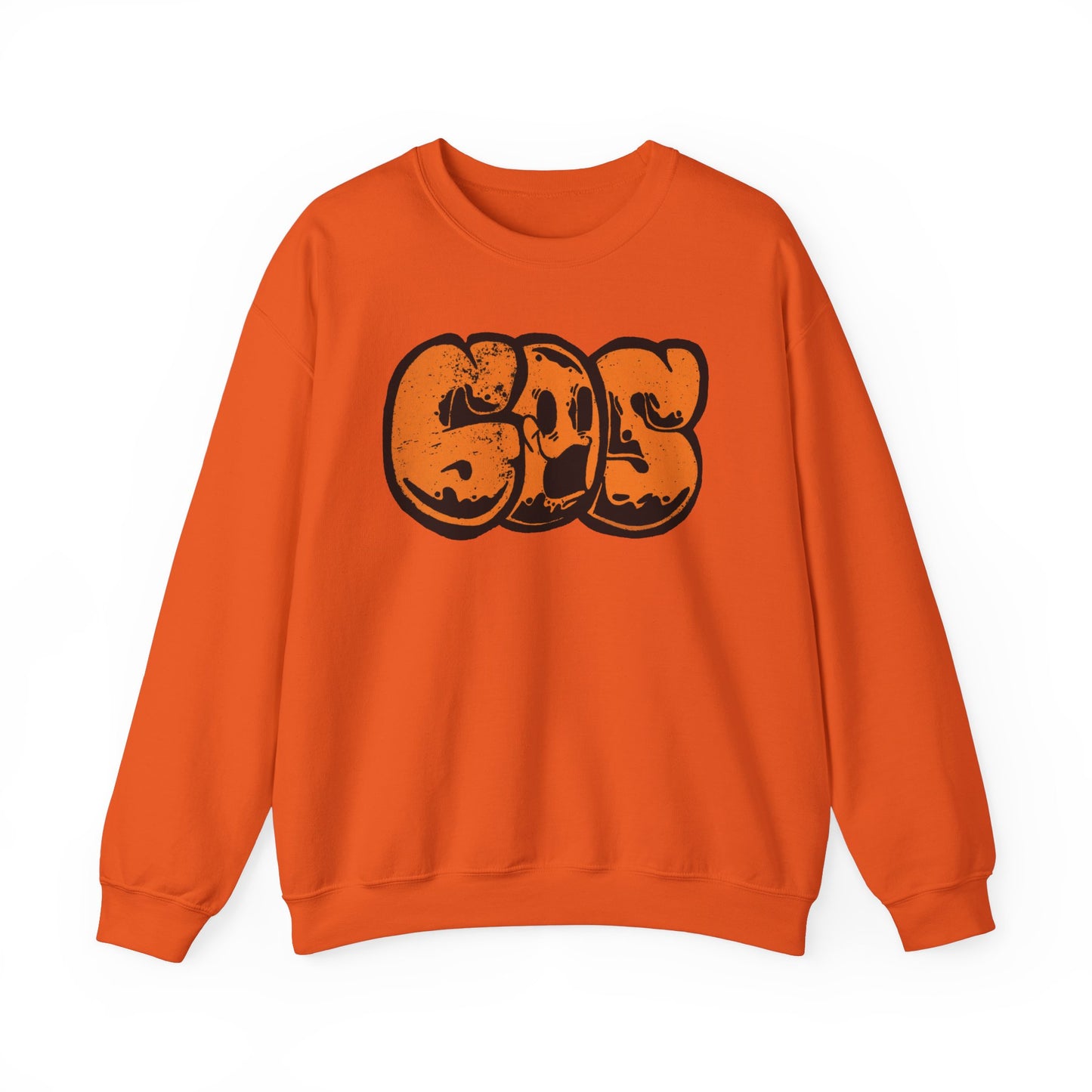 GOS SMILE orange unisex sweatshirt