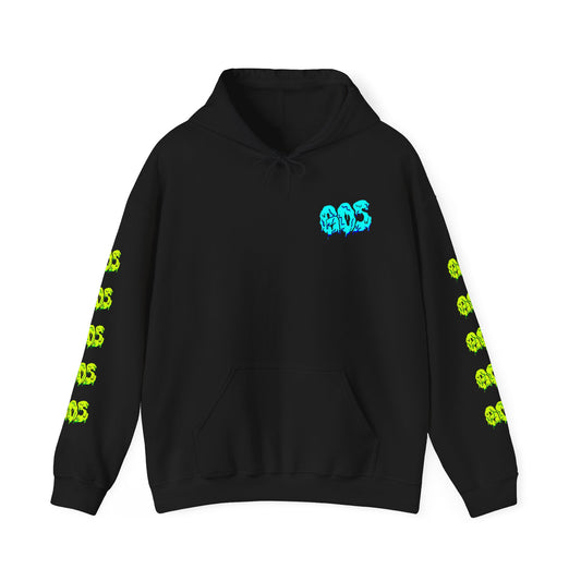 GOS SLIME blue/yellow FULL SLEEVE Unisex Hooded Sweatshirt