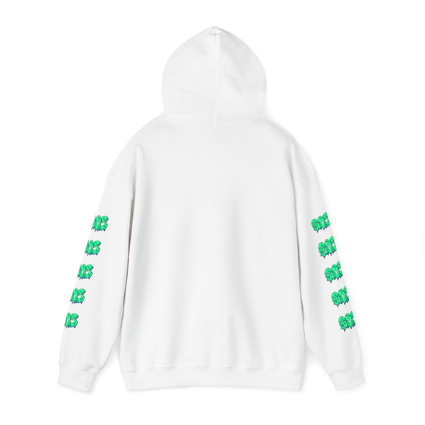 GOS SLIME yellow/aqua FULL SLEEVE Unisex  Hooded Sweatshirt