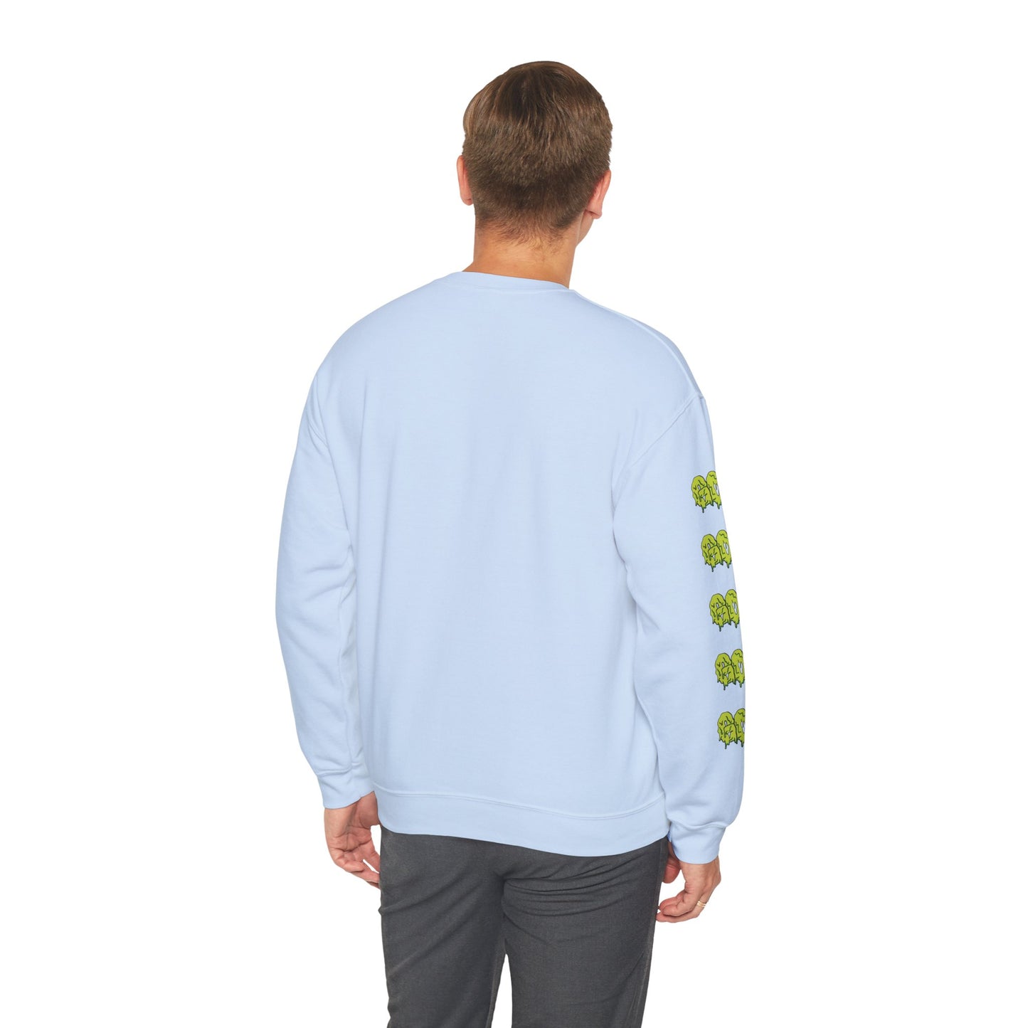 GOS SLIME green/acid green FULL SLEEVE unisex sweatshirt