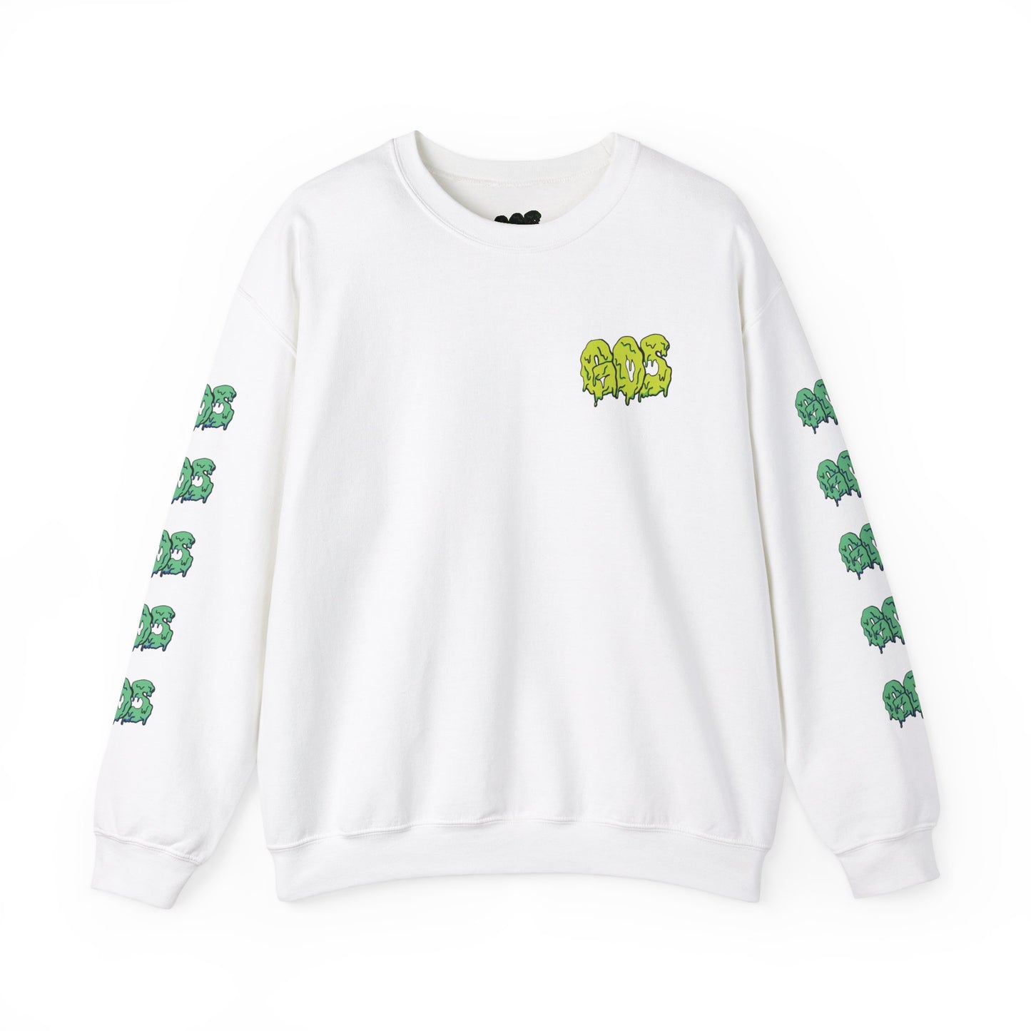 GOS SLIME acid green/aqua FULL SLEEVE unisex sweatshirt