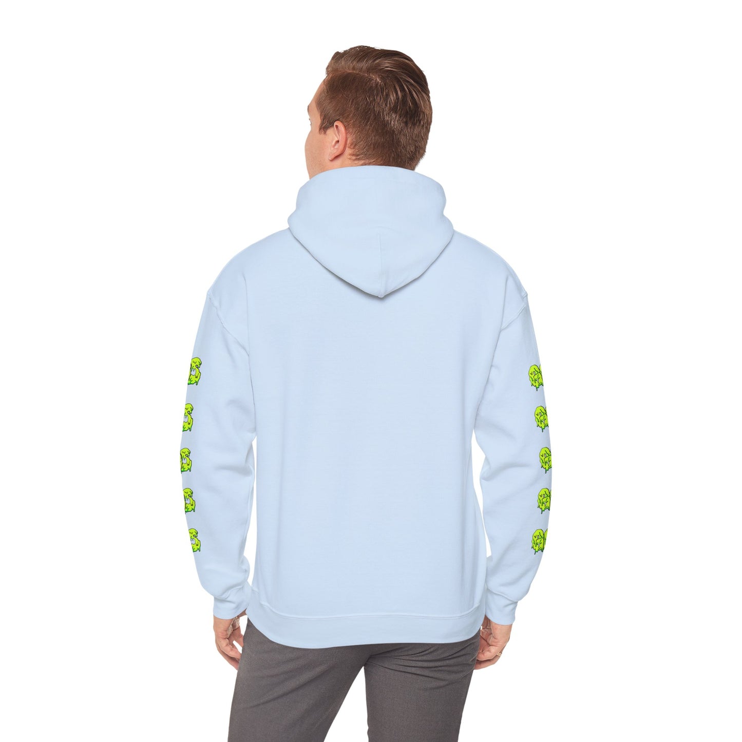 GOS SLIME blue/yellow FULL SLEEVE Unisex Hooded Sweatshirt