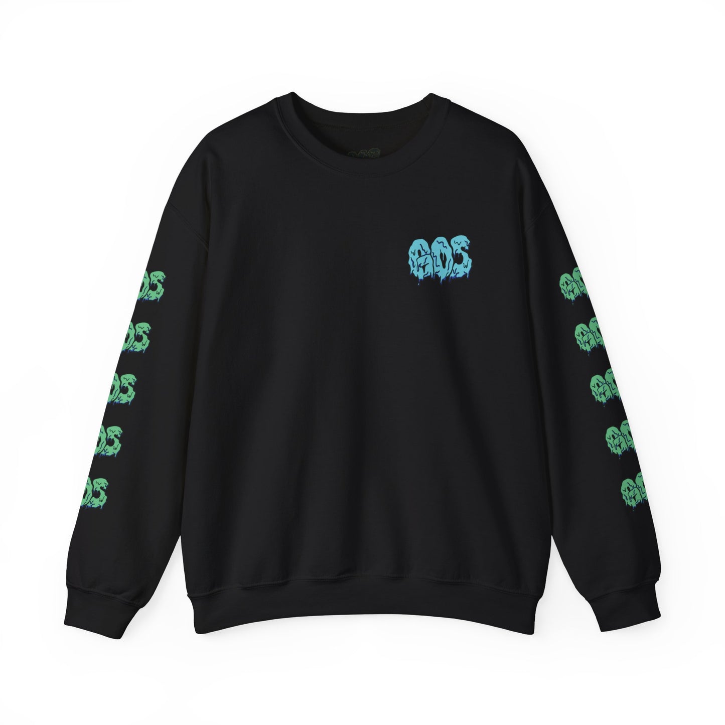 GOS SLIME blue/aqua FULL SLEEVE unisex sweatshirt