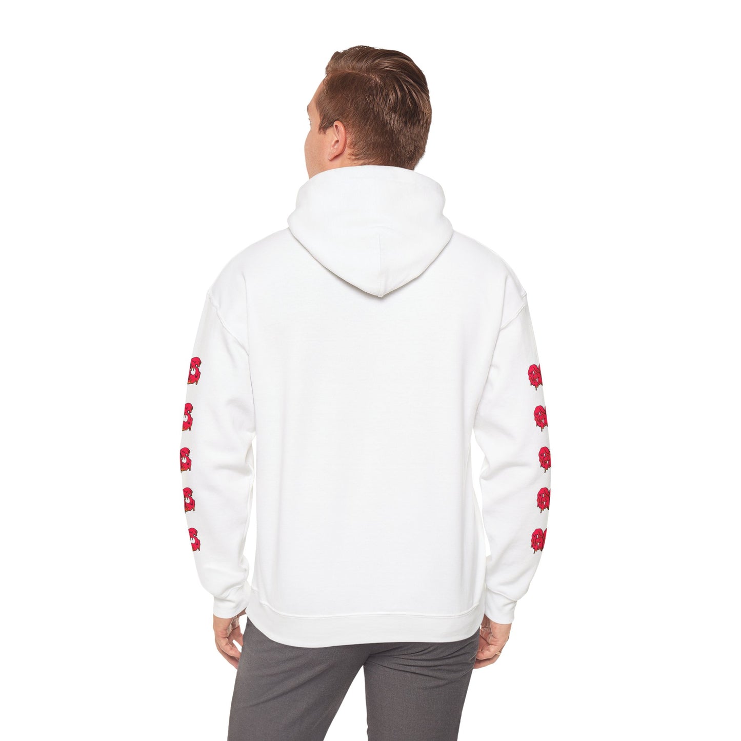 GOS SLIME green/red FULL SLEEVE Unisex Hooded Sweatshirt