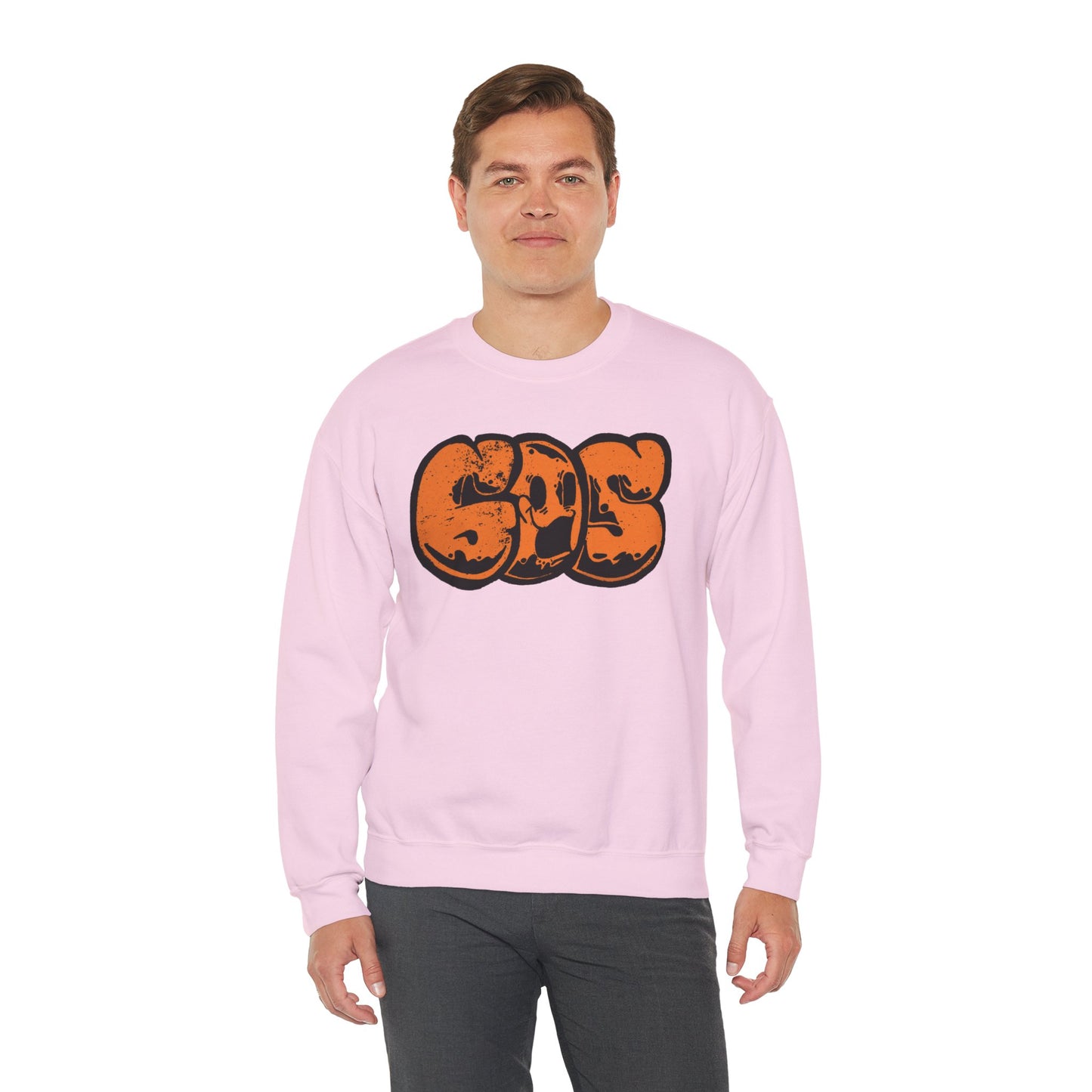 GOS SMILE orange unisex sweatshirt