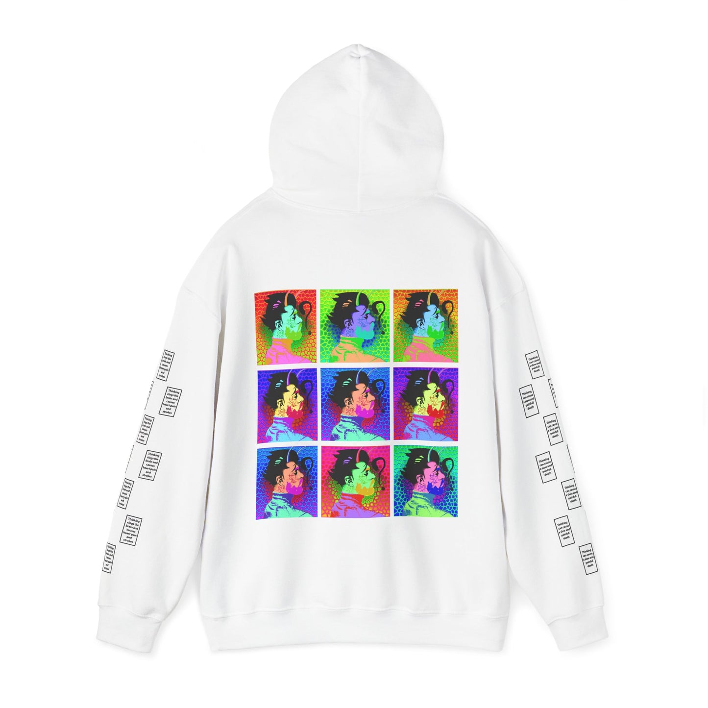 Daniel 9 grid arm print, Unisex Heavy Blend Hooded Sweatshirt