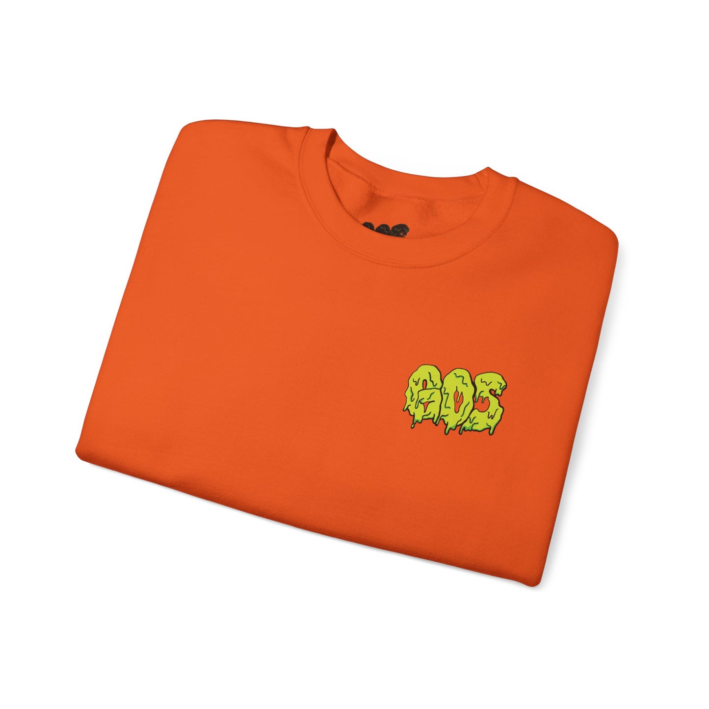 GOS SLIME acid green/black FULL SLEEVE unisex sweatshirt