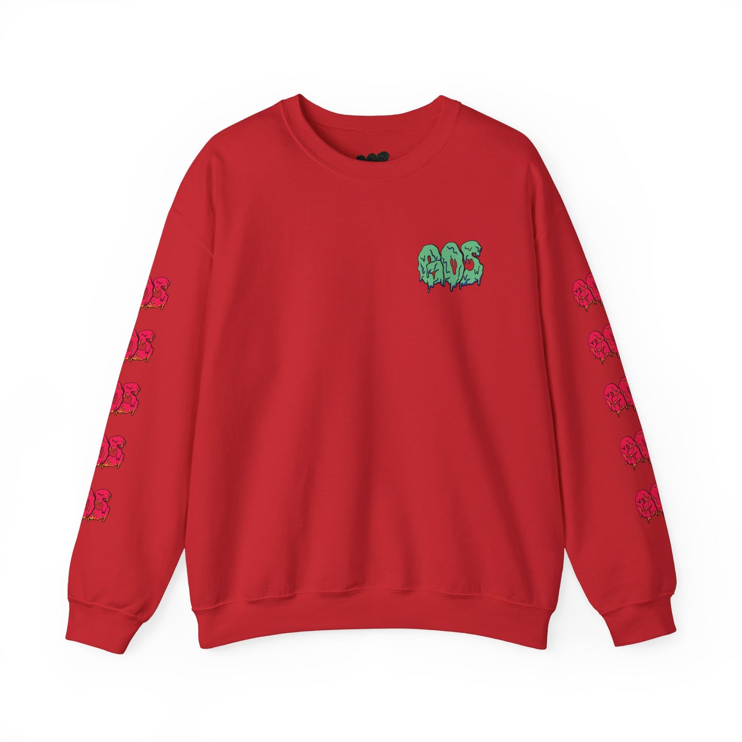 GOS SLIME aqua/red FULL SLEEVE unisex sweatshirt