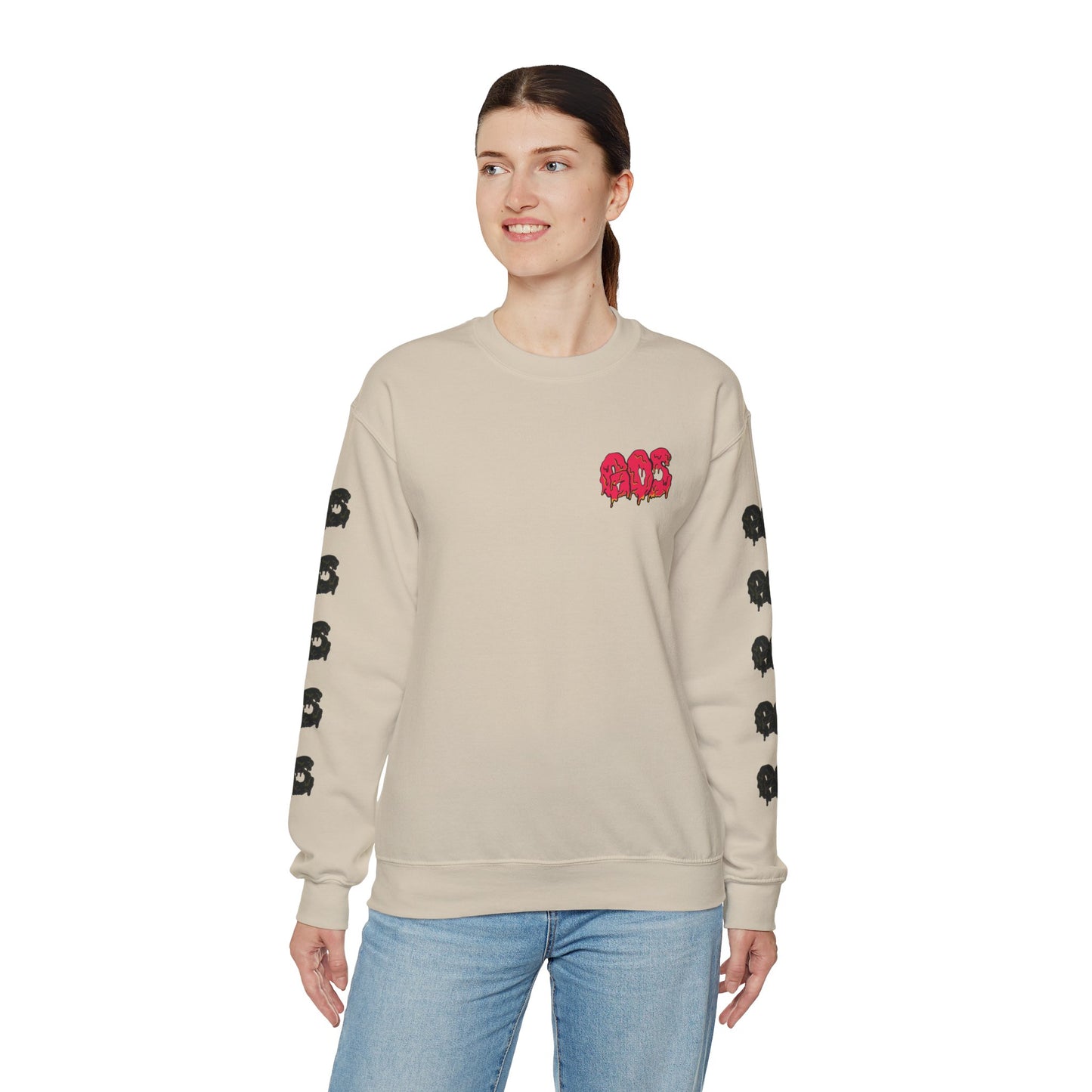 GOS SLIME red/black FULL SLEEVE unisex sweatshirt