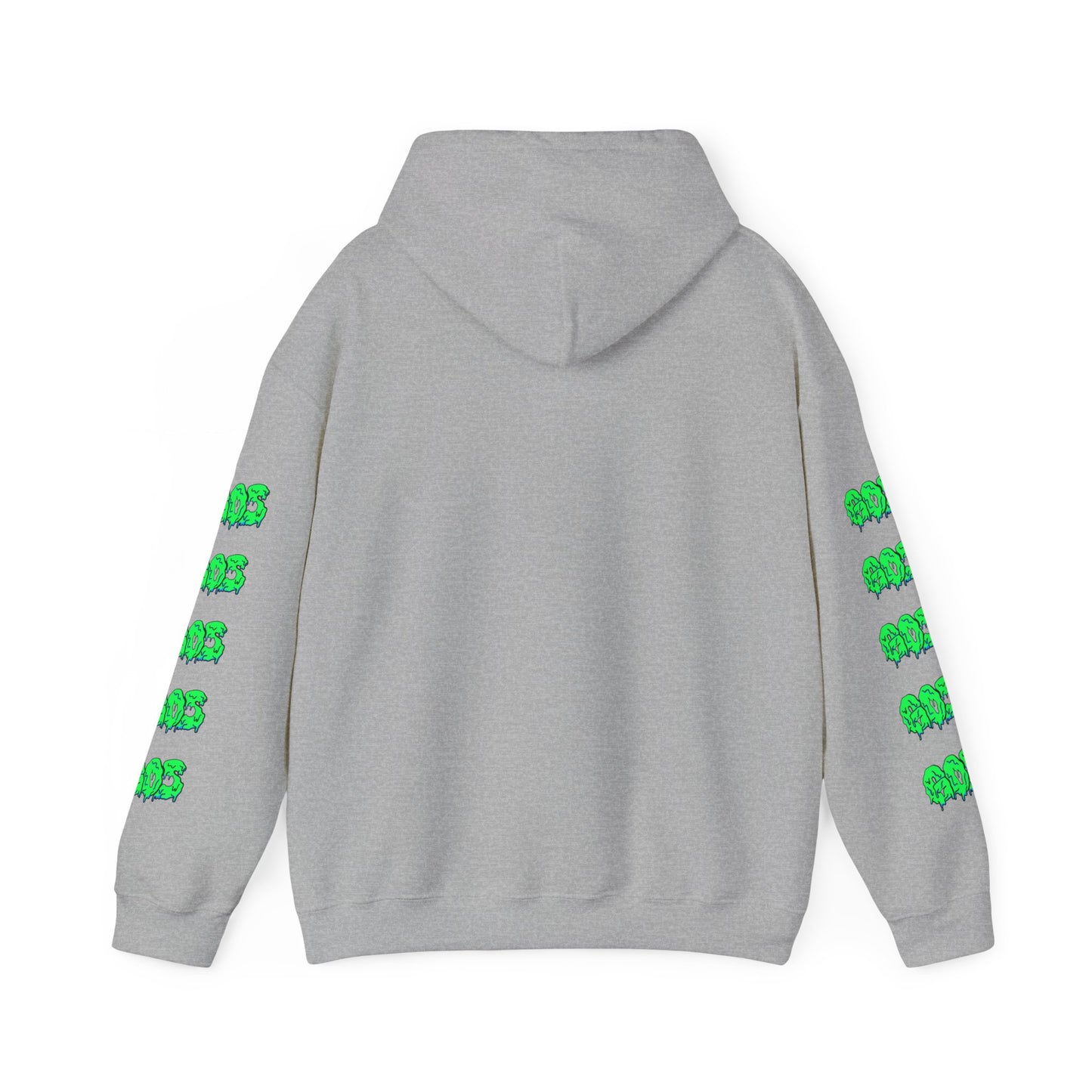 GOS SLIME blue/green FULL SLEEVE Unisex Hooded Sweatshirt