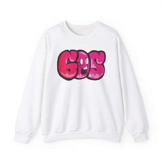 GOS SMILE pink unisex sweatshirt