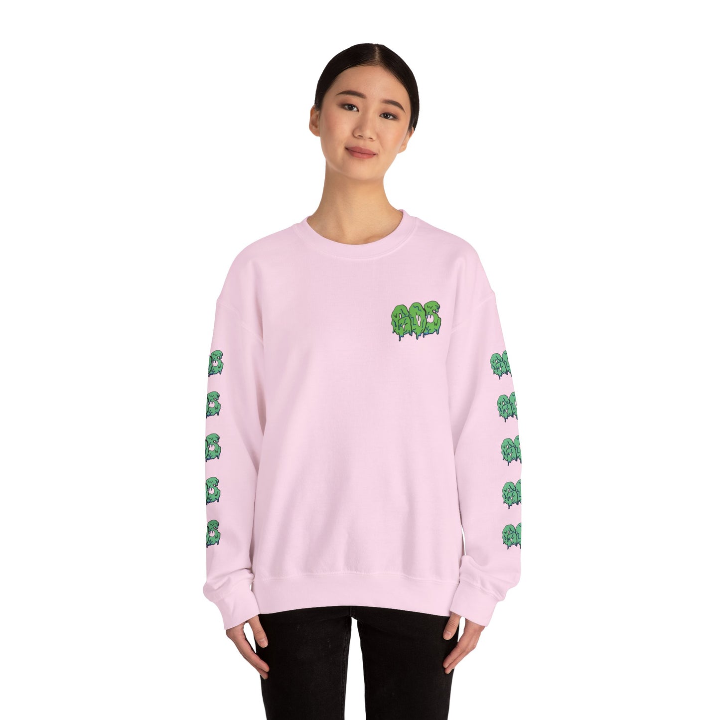 GOS SLIME green/aqua FULL SLEEVE unisex sweatshirt