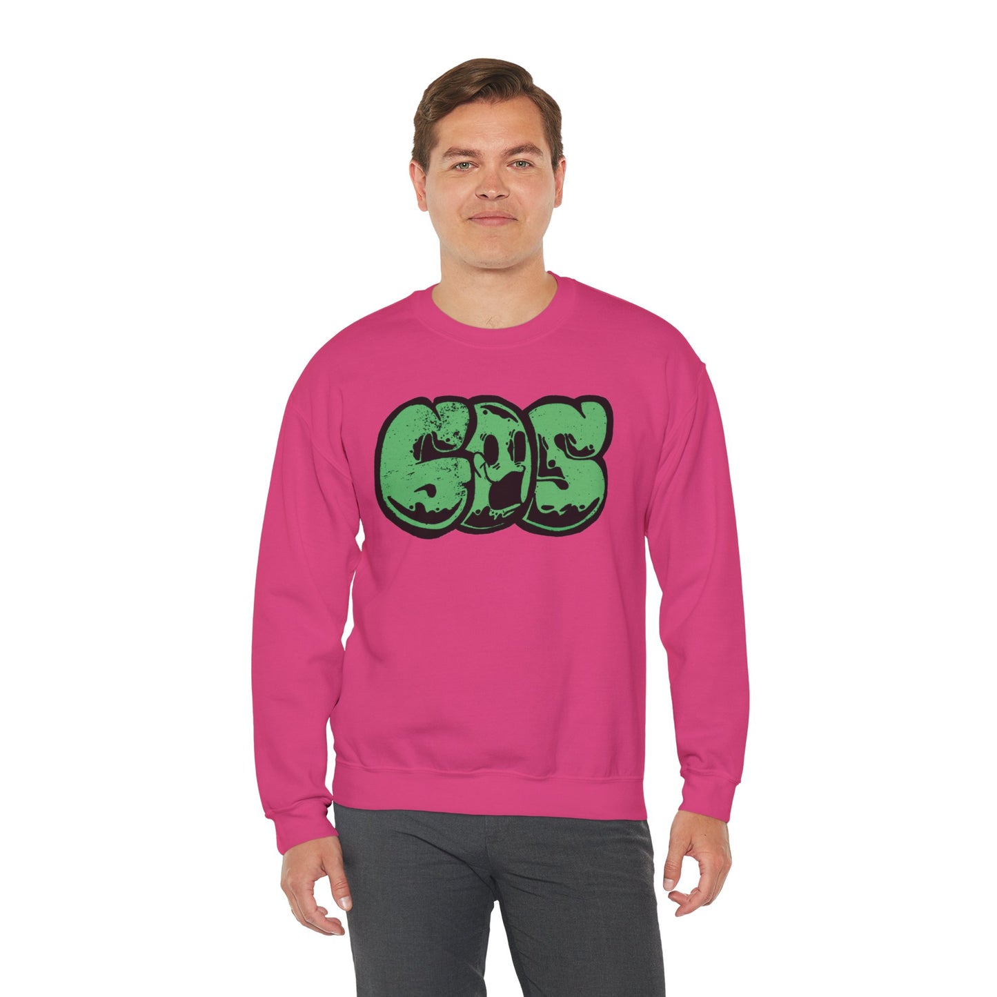 GOS SMILE mediumseagreen unisex sweatshirt