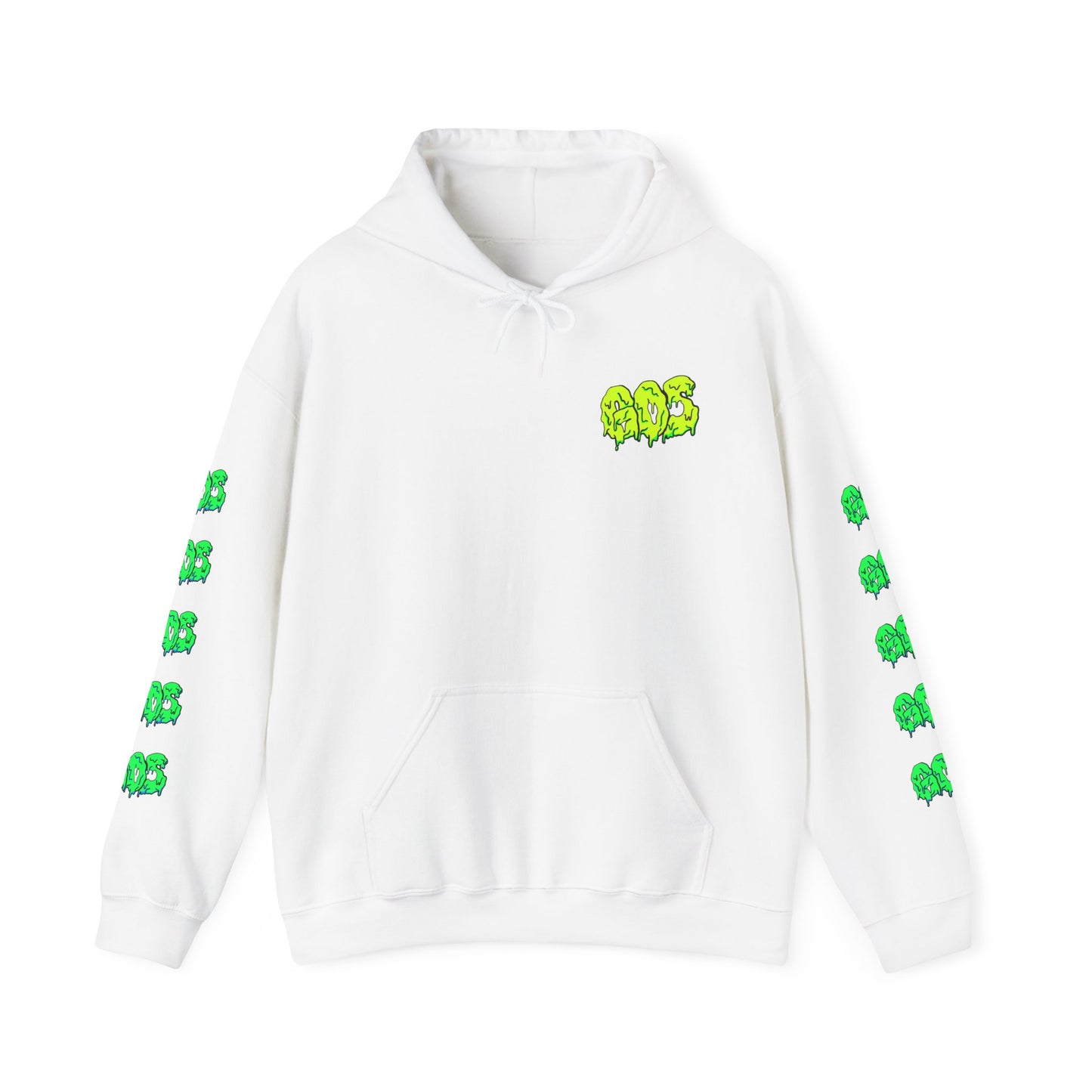 GOS SLIME yellow/green FULL SLEEVE Unisex Hooded Sweatshirt